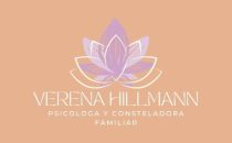 Logo Yoga Meditación Bienestar Salud Estético Minimalista Marrón Violeta Lila